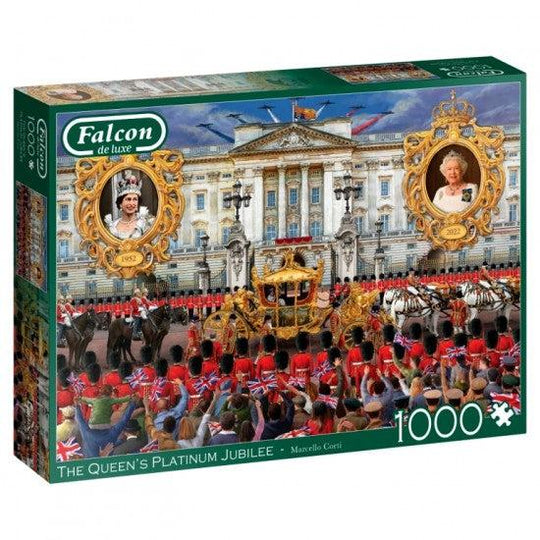 Falcon De Luxe 1000 Piece Jigsaw - The Queens Platinum Jubilee