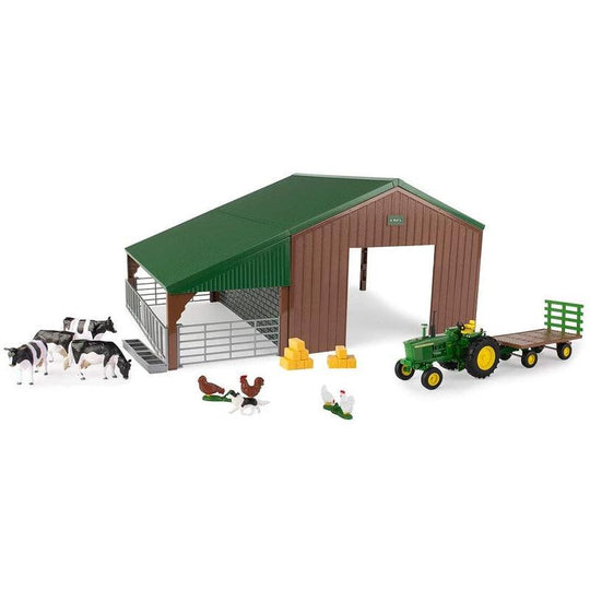 Farm Building Set Tractor