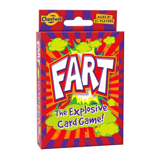 Fart Card Game Explosive Fun Family Kids Game Card Box