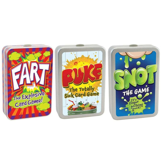 Fart, Snot & Puke Card Games Funny Kids Family Game