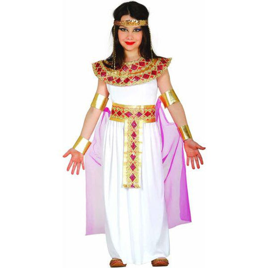 Fiestas Guirca Egyptian Queen Cleopatra Nefertari Girl's Fancy Dress Costume
