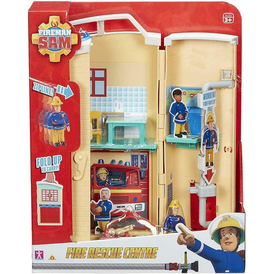 Fireman Sam Fire Rescue Centre Fire Station Playset, Figure & Accessories