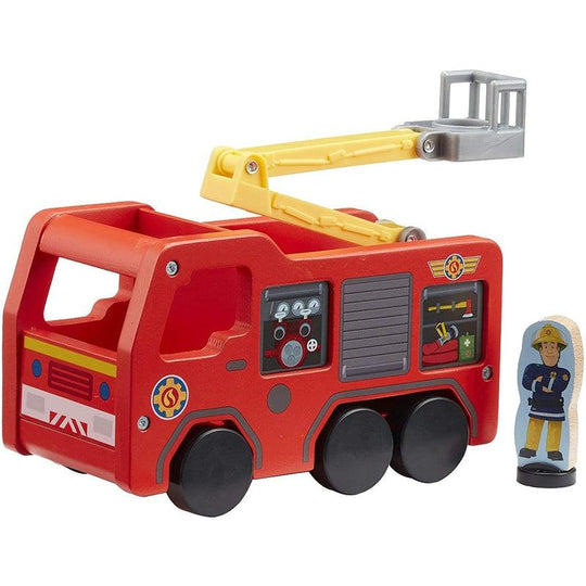 Fireman Sam Wooden Jupiter & Figure