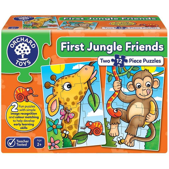 First Jungle Friends Jigsaw Puzzles