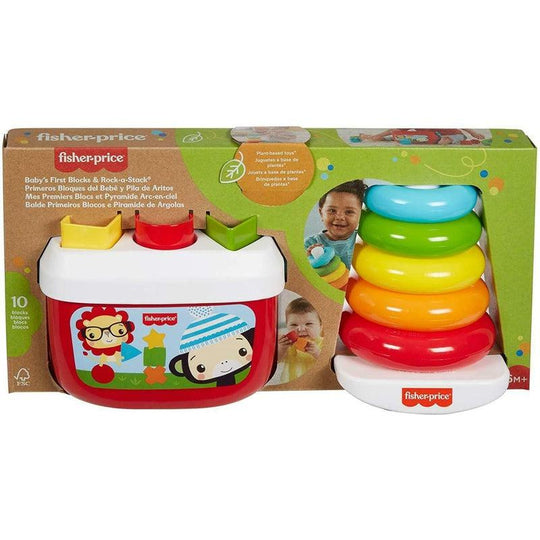Fisher-Price Baby's First Blocks & Rock-a-Stack