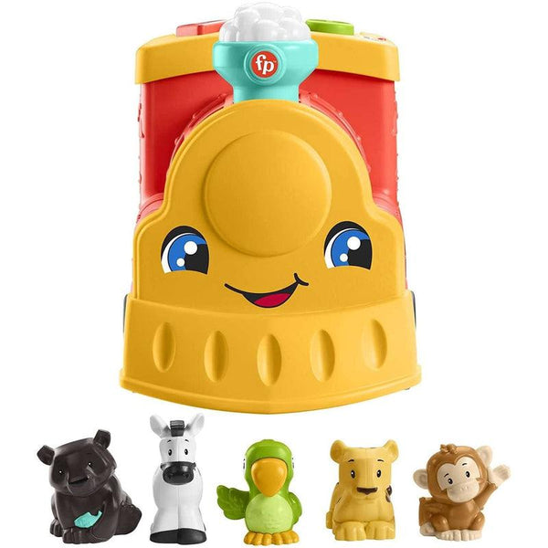 Fisher Price Little People Big ABC Animal Train Push Along Educational ...