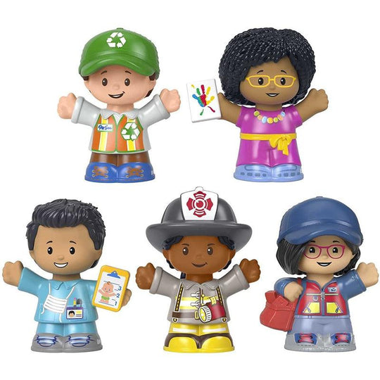 Fisher Price Little People Community Heroes Mini Figures Playset