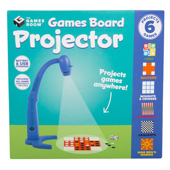 Fizz Creations 6 in 1 Classic Games Board Projector