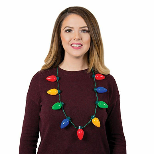 Fizz Creations Christmas Novelty Bulb Necklace