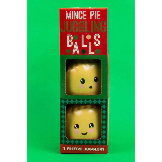 Fizz Creations Christmas Novelty Mince Pie Juggling Balls