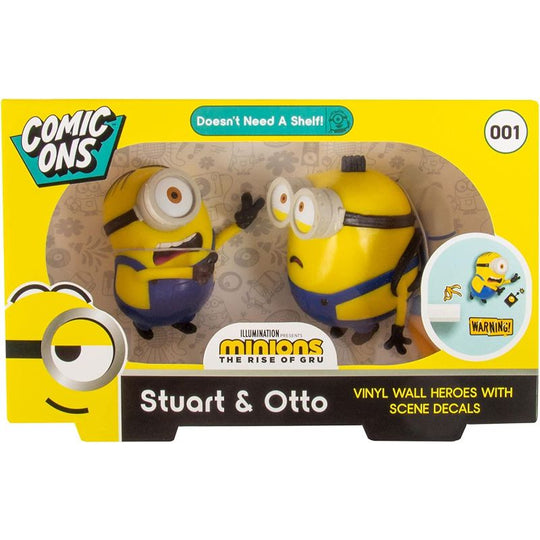 Fizz Creations Comic Ons Minions Stuart & Otto Figures & Stickers