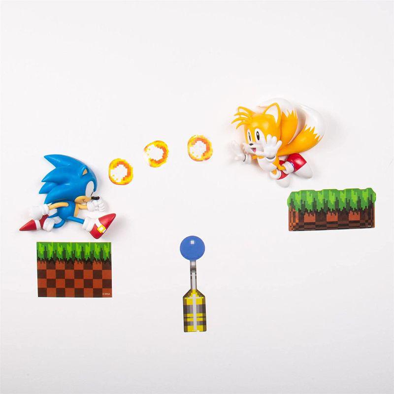 Fizz Creations Comic Ons Sonic & Tails Figures & Stickers - The Online ...