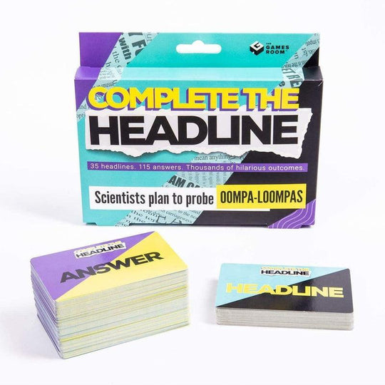 Fizz Creations Complete the Headline Card Game