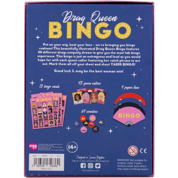 Fizz Creations Drag Queen Bingo Game The Online Toy Store