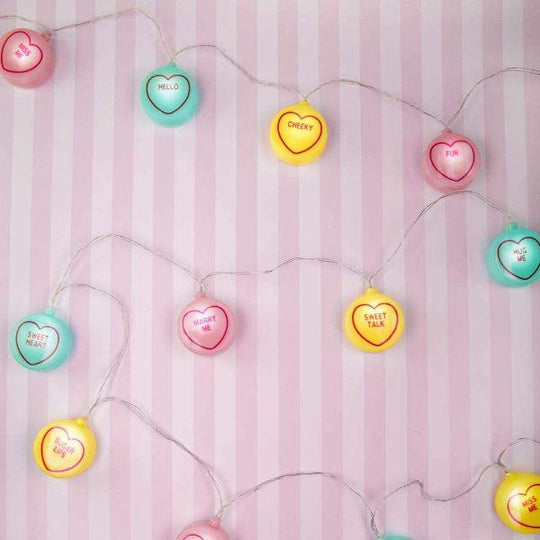 Fizz Creations Love Heart Multi-Coloured String Lights