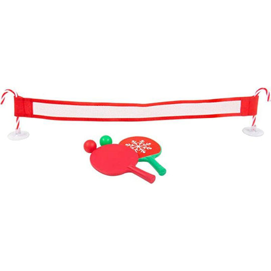 Fizz Creations Naughty Elf Christmas Mini Table Tennis Game