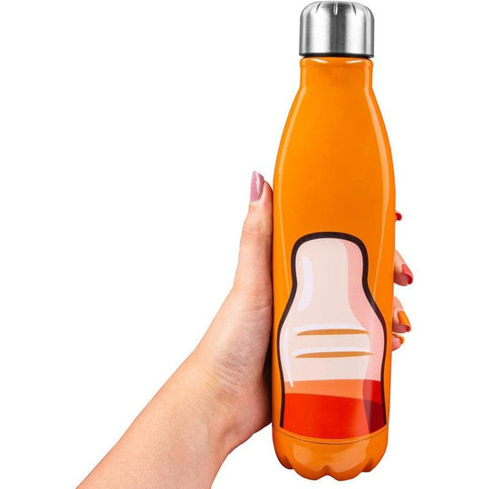 Fizz Creations Official Haribo Cola Bottle Metal Walled Water Bottle 500ml
