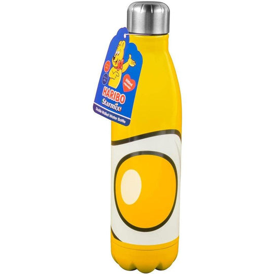 Fizz Creations Official Haribo Fried Egg Metal Walled Water Bottle 500ml