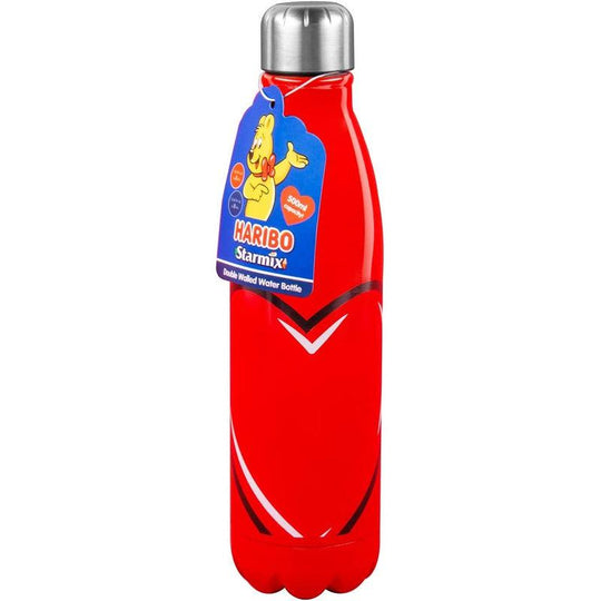 Fizz Creations Official Haribo Heart Metal Walled Water Bottle 500ml