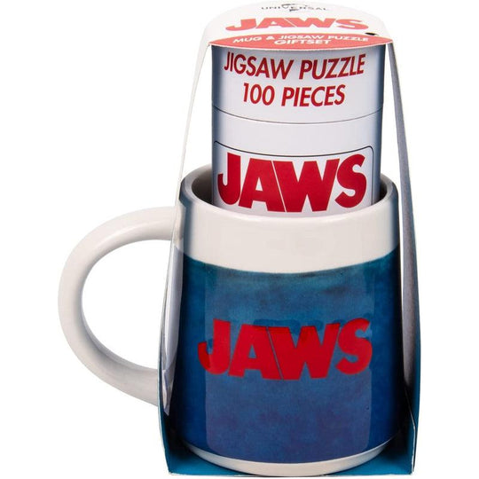Fizz Creations Official Licensed Universal Classics Jaws Shaped Mug & Puzzle