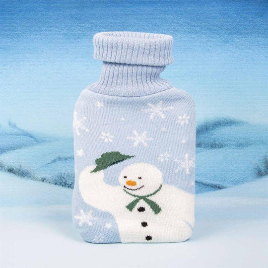 Fizz Creations The Snowman Hot Water Bottle with Soft Touch Cover