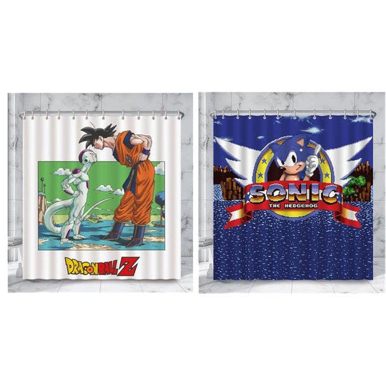 Fizz Creations Video Game Gaming Characters Shower Curtain