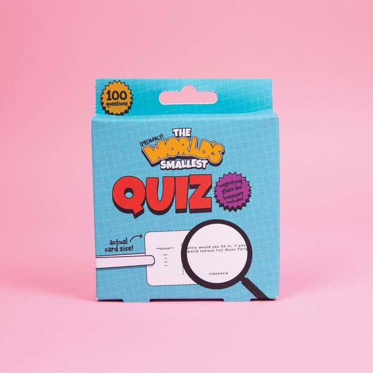 Fizz Creations World's Smallest Quiz Game