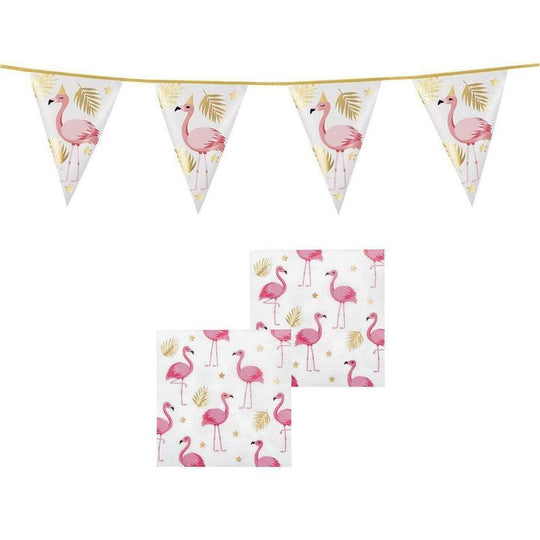 Flamingo Fancy Dress Party Accessories & Decorations
