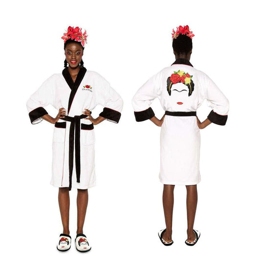Frida Kahlo Minimalist Adult Ladies Robe