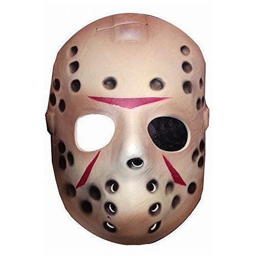 Friday The 13th Jason Voorhees Deluxe Halloween Hockey Mask Fancy Dress Accessory