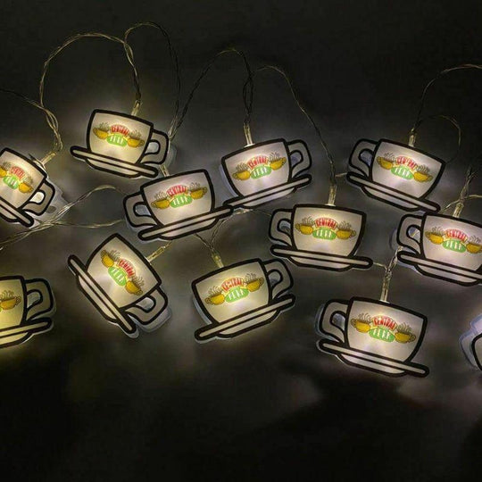 Friends Central Perk Coffee Mug 2D String Lights