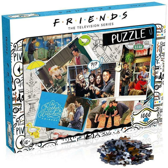 Friends Scrapbook 1000 Piece Jigsaw Puzzle Game