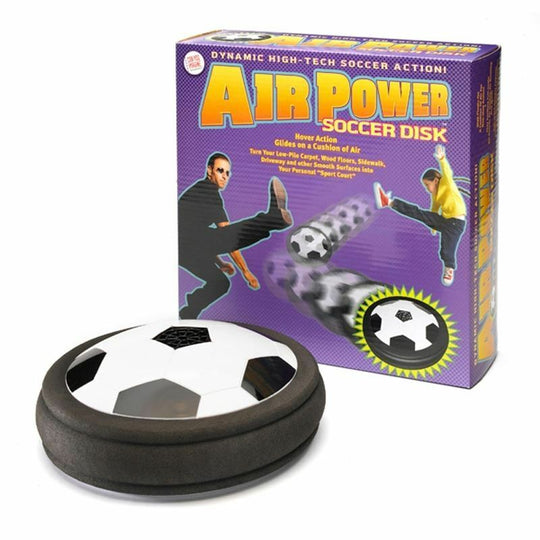 Funtime Air Power Soccer Disc Hover Glide Football Game Indoor Outdoor Toy