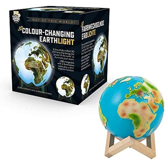 Funtime Gifts 3D Colour Changing Earth Globe Light