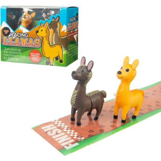 Funtime Gifts Racing Llamas Wind Up Novelty Game