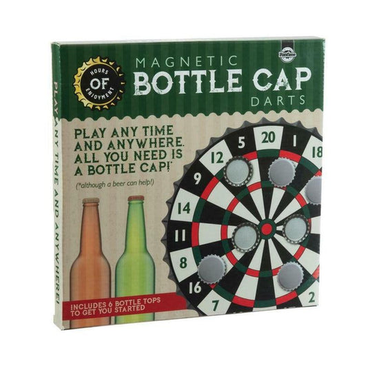 Funtime Magnetic Bottle Cap Darts Game