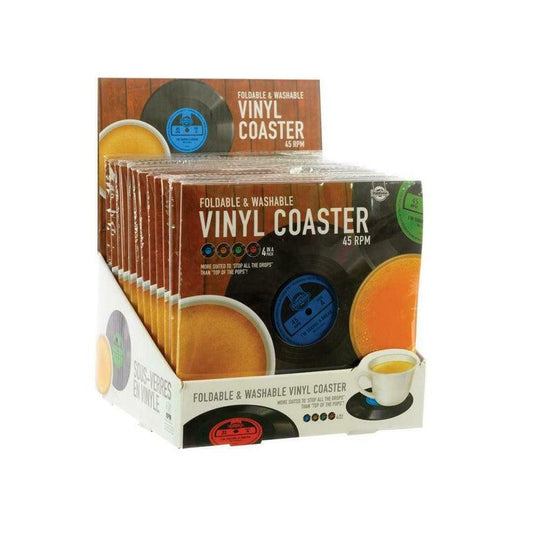 Funtime Vinyl Record Coasters