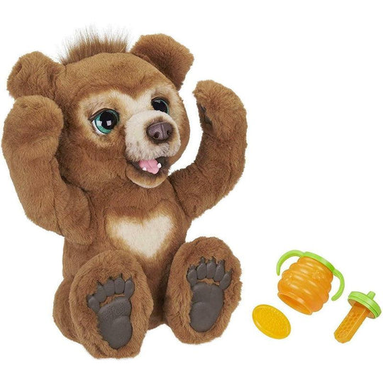 Fur Real Friends Cubby The Curious Bear Interactive Plush Cuddly Toy