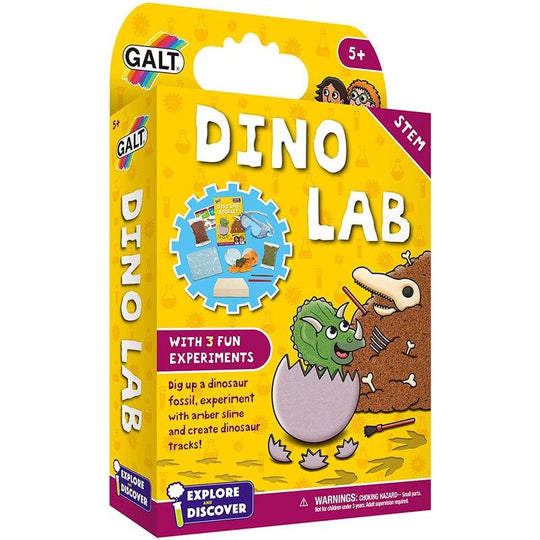 Galt Toys, Dino Lab, Science Kit for Kids, Ages 5 Years Plus