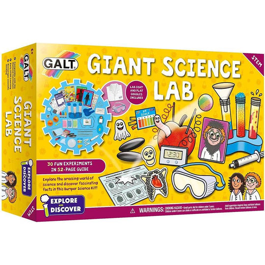Galt Toys, Giant Science Lab, Science Kit for Kids, Ages 6 Years Plus