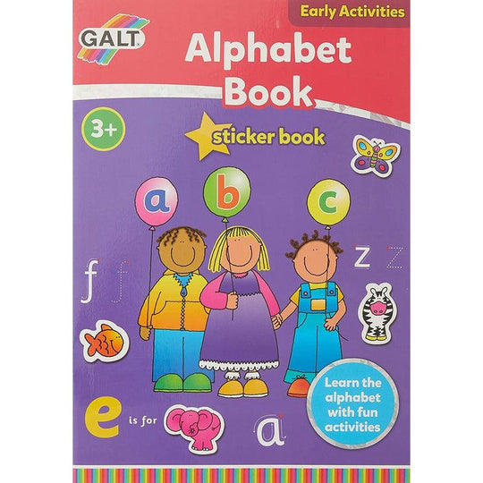 Galt Toys Home Learning Alphabet Sticker Books