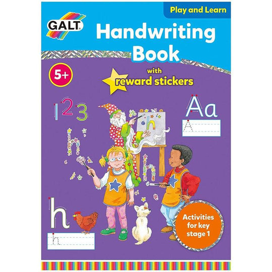 Galt Toys Home Learning Books Handwriting with Reward Stickers