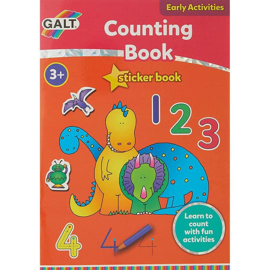 Galt Toys Home Learning Counting Sticker Books