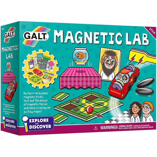 Galt Toys, Magnetic Lab, Science Kit for Kids, Ages 6 Years Plus