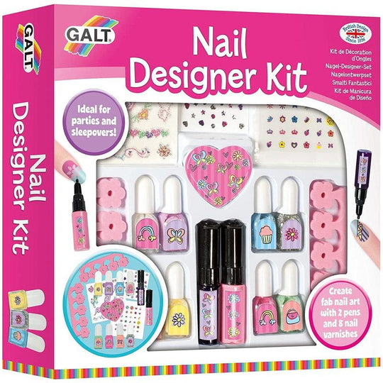 Galt Toys, Nail Designer Kit, Kids' Craft Kits, Ages 7 Years Plus