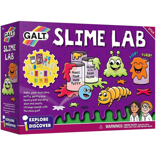Galt Toys, Slime Lab, Science Kit for Kids, Ages 5 Years Plus
