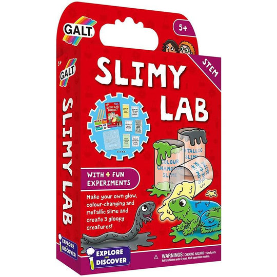 Galt Toys, Slimy Lab, Science Kit for Kids, Ages 5 Years Plus