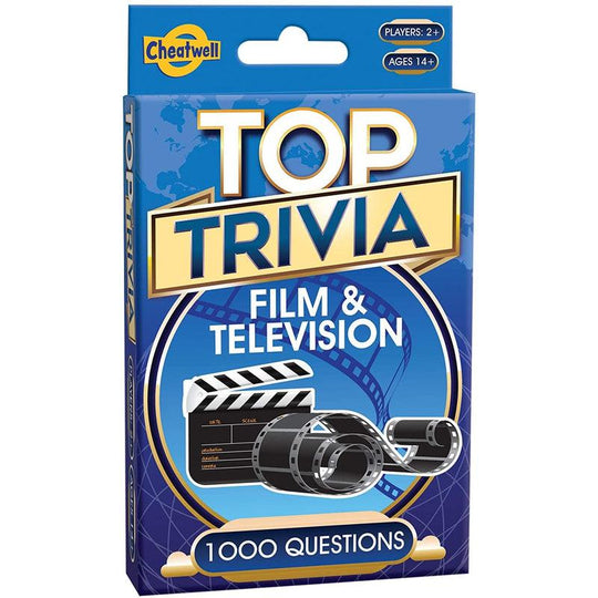 Games Film & Television Top Trivia Card Game