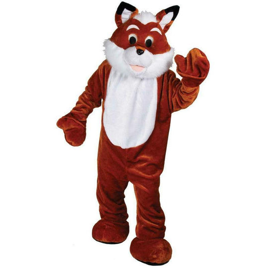 Giant Deluxe Fox Mascot Costume Animal Fancy Dress Costume