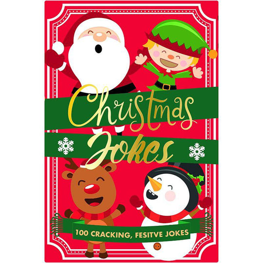 Gift Republic 100 Cracking Festive Christmas Joke Cards